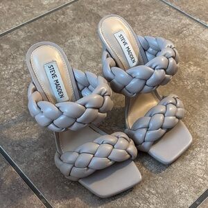 Steve Madden Braided Double-Strap Heels